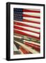 Baseball Bats Made into a Us Flag, Cooperstown, New York, USA-Cindy Miller Hopkins-Framed Premium Photographic Print