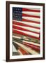 Baseball Bats Made into a Us Flag, Cooperstown, New York, USA-Cindy Miller Hopkins-Framed Photographic Print