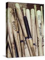 Baseball Bats-Paul Sutton-Stretched Canvas