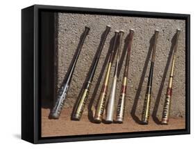 Baseball Bats-Steven Sutton-Framed Stretched Canvas