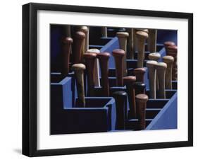 Baseball Bats-null-Framed Premium Photographic Print