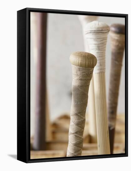 Baseball bats-Erik Isakson-Framed Stretched Canvas
