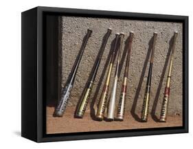 Baseball Bats-Steven Sutton-Framed Stretched Canvas