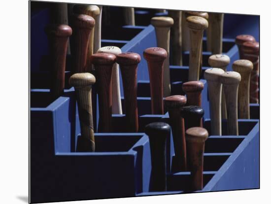 Baseball Bats-null-Mounted Photographic Print