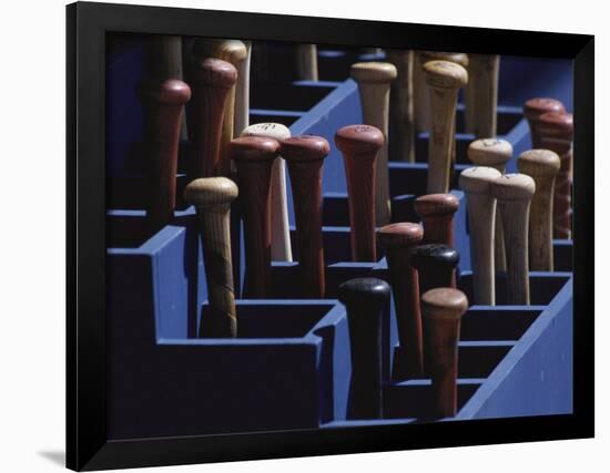 Baseball Bats-null-Framed Photographic Print