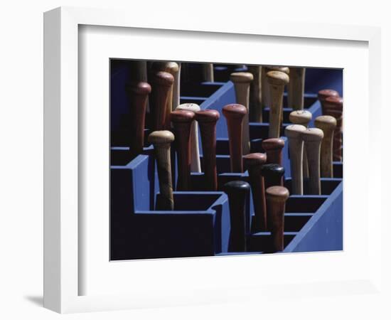 Baseball Bats-null-Framed Photographic Print