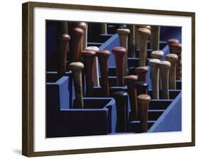 Baseball Bats-null-Framed Photographic Print