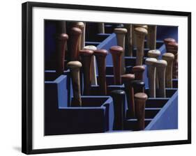 Baseball Bats-null-Framed Photographic Print