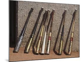 Baseball Bats-Steven Sutton-Mounted Photographic Print