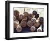 Baseball Bats-Paul Sutton-Framed Photographic Print