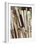 Baseball Bats-Paul Sutton-Framed Photographic Print