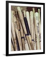 Baseball Bats-Paul Sutton-Framed Photographic Print