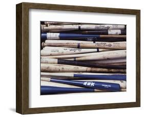 Baseball Bats-Paul Sutton-Framed Photographic Print