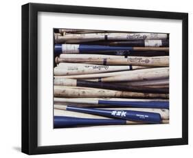 Baseball Bats-Paul Sutton-Framed Photographic Print