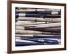 Baseball Bats-Paul Sutton-Framed Photographic Print