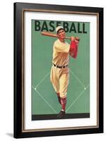 Baseball Batter-null-Framed Art Print