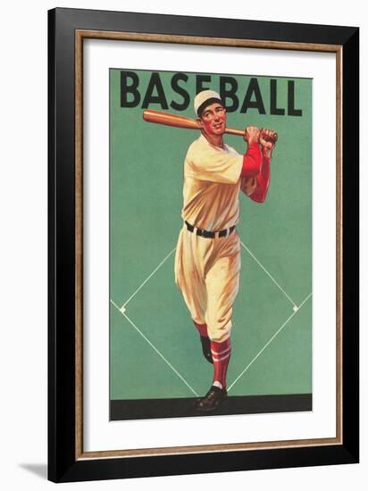 Baseball Batter-null-Framed Art Print