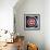 Baseball Button-null-Framed Giclee Print displayed on a wall