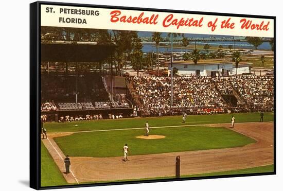 Baseball Capital of the World, St. Petersburg, Florida-null-Framed Stretched Canvas