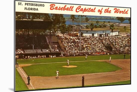 Baseball Capital of the World, St. Petersburg, Florida-null-Mounted Art Print