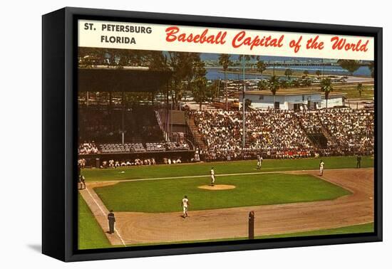 Baseball Capital of the World, St. Petersburg, Florida-null-Framed Stretched Canvas