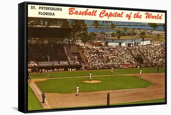 Baseball Capital of the World, St. Petersburg, Florida-null-Framed Stretched Canvas