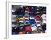 Baseball Caps for Sale, Santa Monica Pier, Santa Monica, California, USA-Ethel Davies-Framed Photographic Print