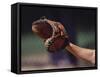 Baseball Catcher's Mitt-null-Framed Stretched Canvas