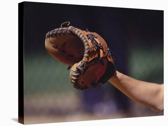 Baseball Catcher's Mitt-null-Stretched Canvas
