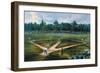 Baseball Diamond-Currier & Ives-Framed Art Print