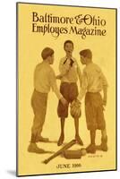 Baseball Discussion 1916-Herbert Stitt-Mounted Giclee Print