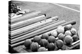 Baseball Equipment Poster-null-Stretched Canvas