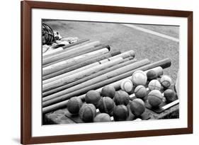 Baseball Equipment-null-Framed Photo