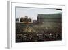 Baseball Fans Celebrating Victory-null-Framed Photographic Print