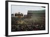 Baseball Fans Celebrating Victory-null-Framed Photographic Print