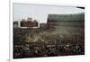 Baseball Fans Celebrating Victory-null-Framed Photographic Print