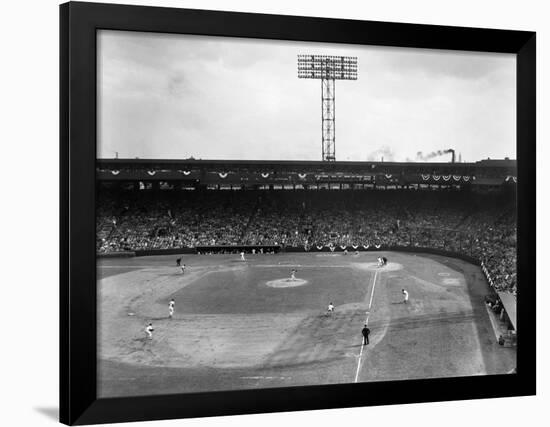 Baseball: Fenway Park, 1956-null-Framed Giclee Print