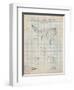 Baseball Field Lights Patent-Cole Borders-Framed Art Print