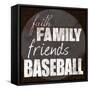 Baseball Friends-Lauren Gibbons-Framed Stretched Canvas