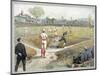 Baseball Game, 1888-null-Mounted Premium Giclee Print