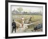 Baseball Game, 1888-null-Framed Giclee Print