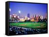 Baseball Game at Heinz Stadium, Pittsburgh, Pennsylvania, USA-Bill Bachmann-Framed Stretched Canvas