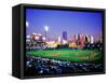 Baseball Game at Heinz Stadium, Pittsburgh, Pennsylvania, USA-Bill Bachmann-Framed Stretched Canvas