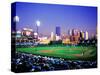 Baseball Game at Heinz Stadium, Pittsburgh, Pennsylvania, USA-Bill Bachmann-Stretched Canvas