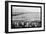 Baseball Game at Manzanar-Ansel Adams-Framed Art Print