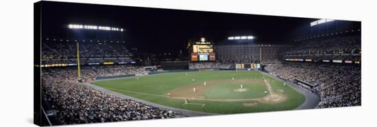 Baseball Game Camden Yards Baltimore, MD-null-Stretched Canvas