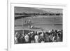 Baseball Game-Ansel Adams-Framed Art Print