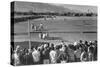 Baseball Game-Ansel Adams-Stretched Canvas