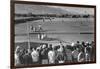 Baseball Game-Ansel Adams-Framed Art Print