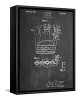 Baseball Glove Patent 1937-null-Framed Stretched Canvas